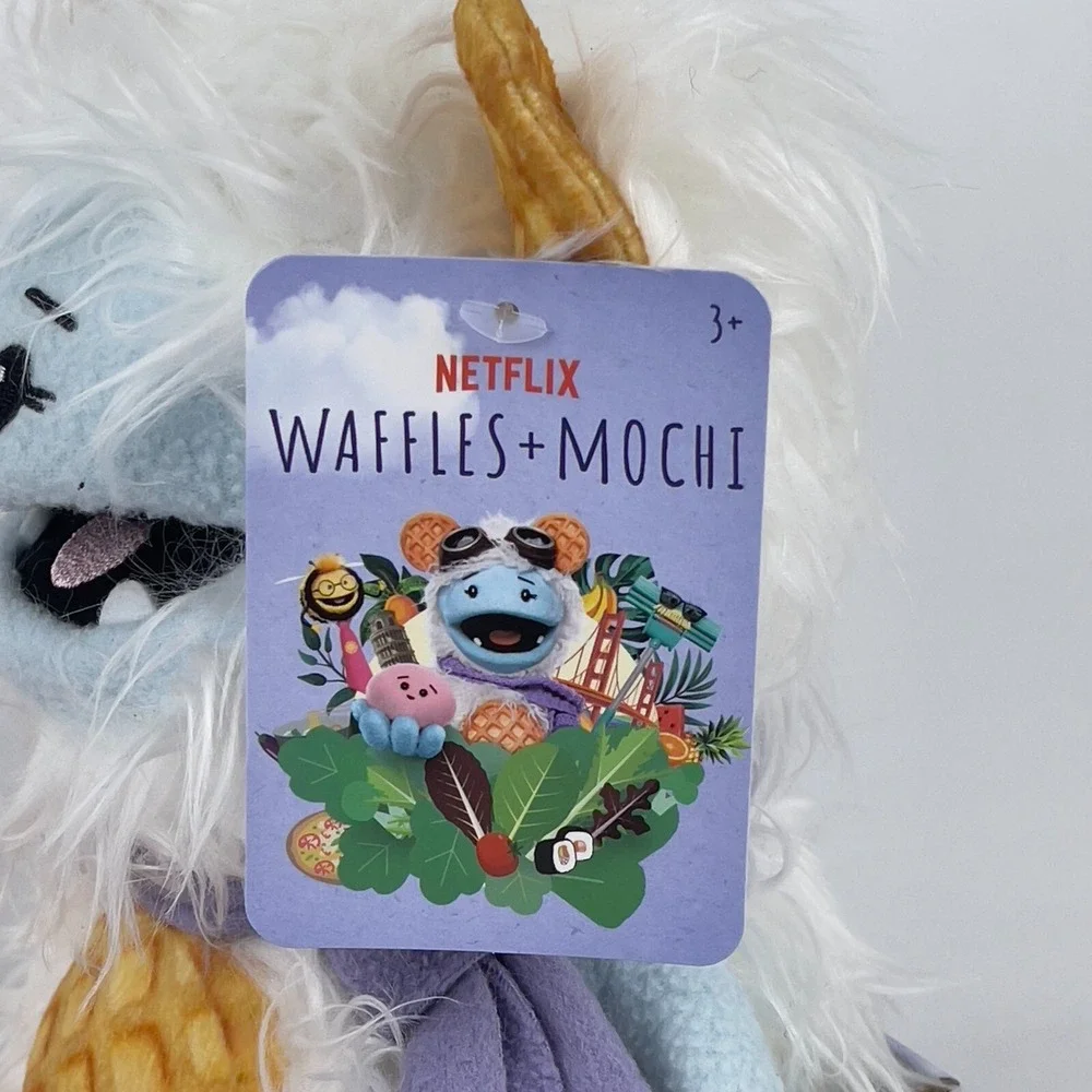 Netflix Waffles + Mochi Plush Yeti 16.5